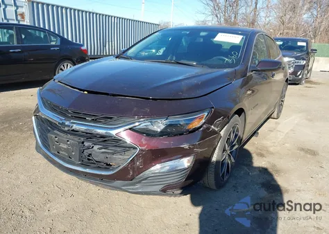 2020 Chevrolet Malibu Fwd Rs from USA, damaged, VIN 1G1ZG5ST6LF153323